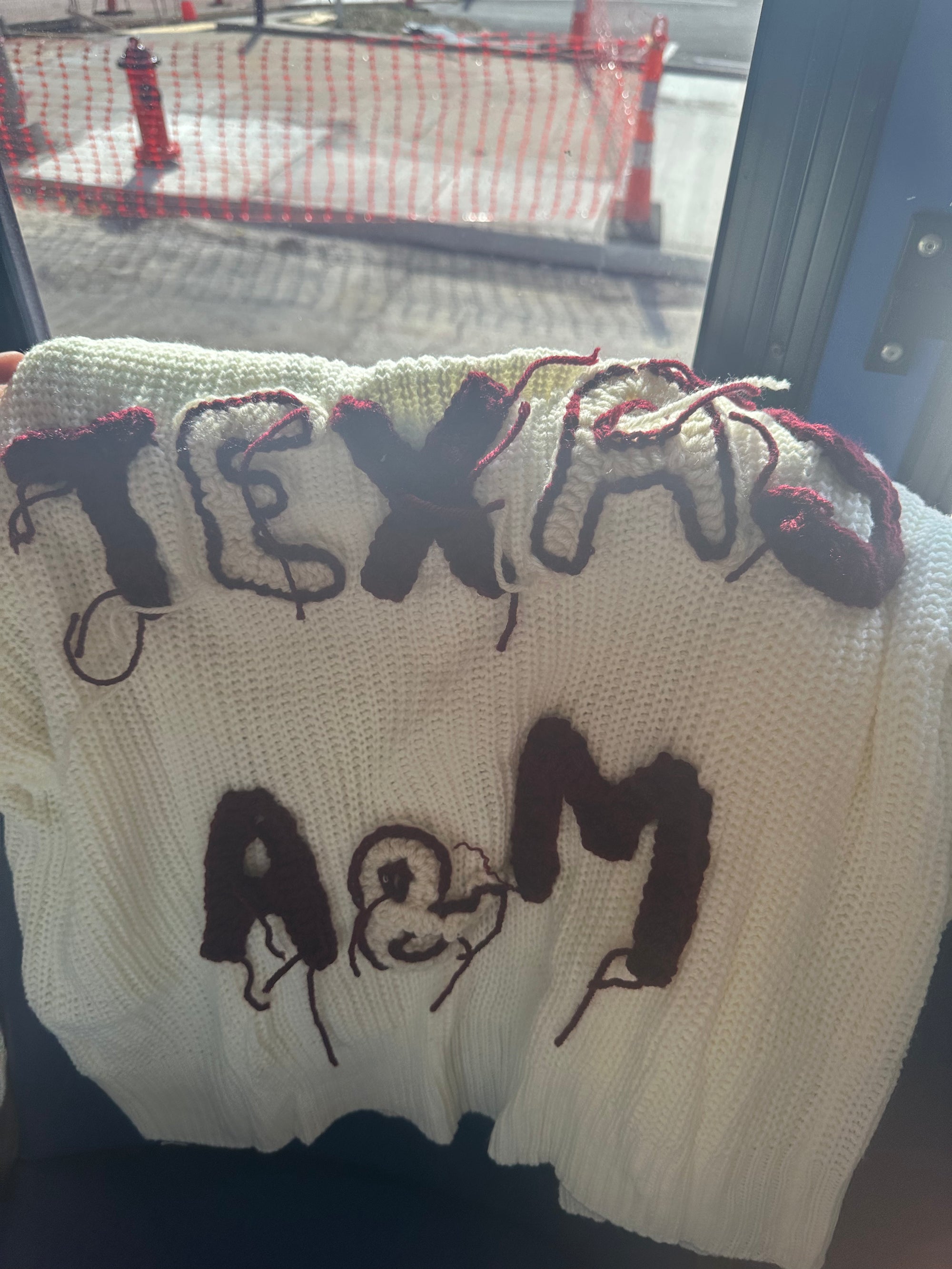 Custom Crochet Cardigan